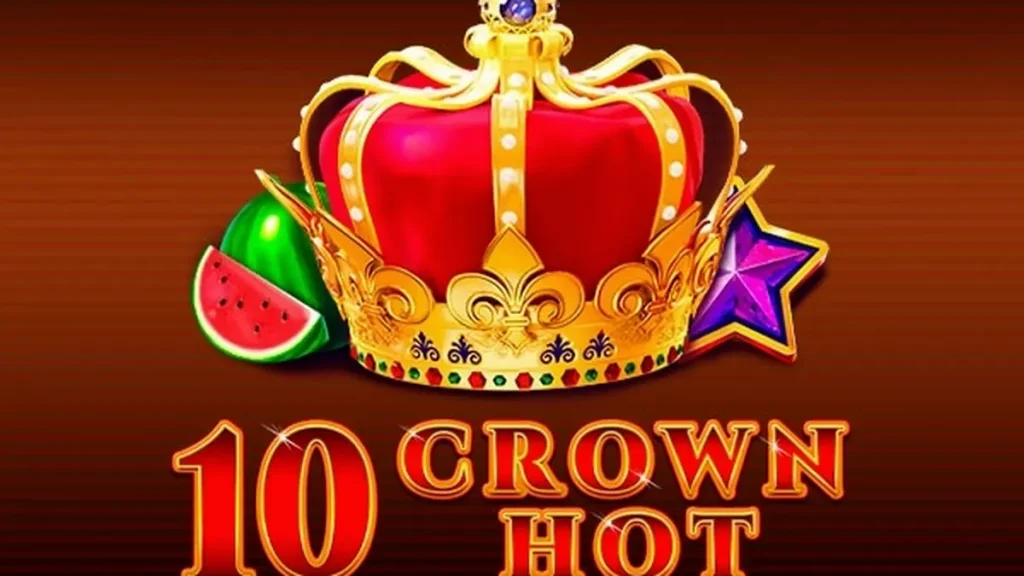 Tampilan antarmuka slot 10 Crown Hot pada perangkat seluler